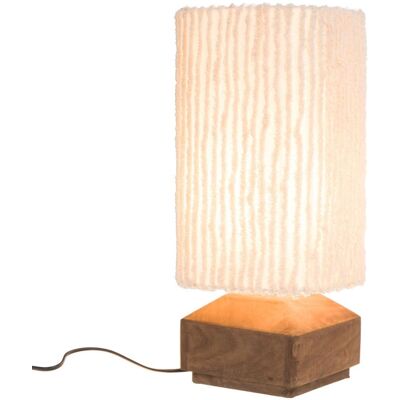 Amadeus Lampe chevet 20x47cm - ivoire Beige 20x47x1cm - Publicité Amadeus Lampe chevet 20x47cm - ivoire Beige 20x47x1cm - Publicité