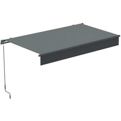 Concept Usine Store banne 3 x 2 m gris Gris 295x14x300cm - Publicité Concept Usine Store banne 3 x 2 m gris Gris 295x14x300cm - Publicité