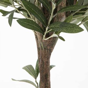 Oviala Plante artificielle avec pot Olivier, hauteur 135 cm vert