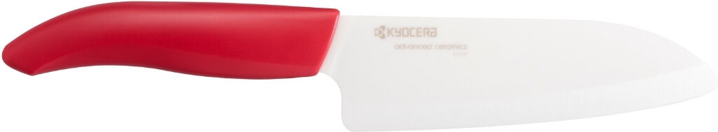 Kyocera Petit couteau Santoku rouge 14cm Rouge 14x0cm