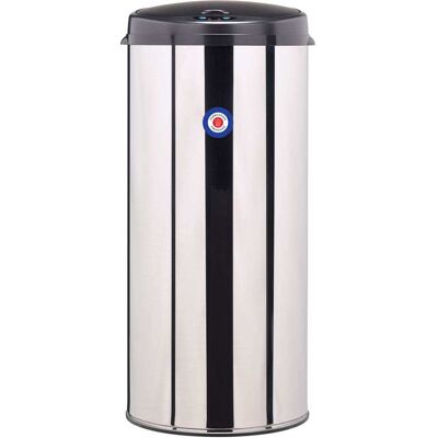 Rossignol Poubelle de cuisine automatique 45l fabriqué en france Argenté 31x68x31cm - Publicité Rossignol Poubelle de cuisine automatique 45l fabriqué en france Argenté 31x68x31cm - Publicité