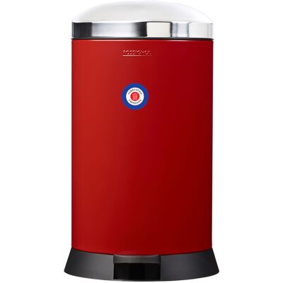 Rossignol Poubelle de cuisine à pédale 20l fabriqué en france Rouge 32x55x32cm - Publicité Rossignol Poubelle de cuisine à pédale 20l fabriqué en france Rouge 32x55x32cm - Publicité
