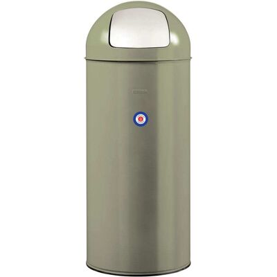 Rossignol Poubelle de cuisine à trappe 45l fabriqué en france Vert 31x78x31cm - Publicité Rossignol Poubelle de cuisine à trappe 45l fabriqué en france Vert 31x78x31cm - Publicité