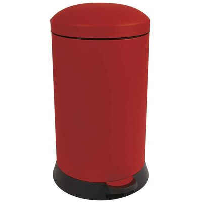 Prosper Poubelle de cuisine à pédale 20l - fabriqué en france Rouge 32x55x32cm - Publicité Prosper Poubelle de cuisine à pédale 20l - fabriqué en france Rouge 32x55x32cm - Publicité