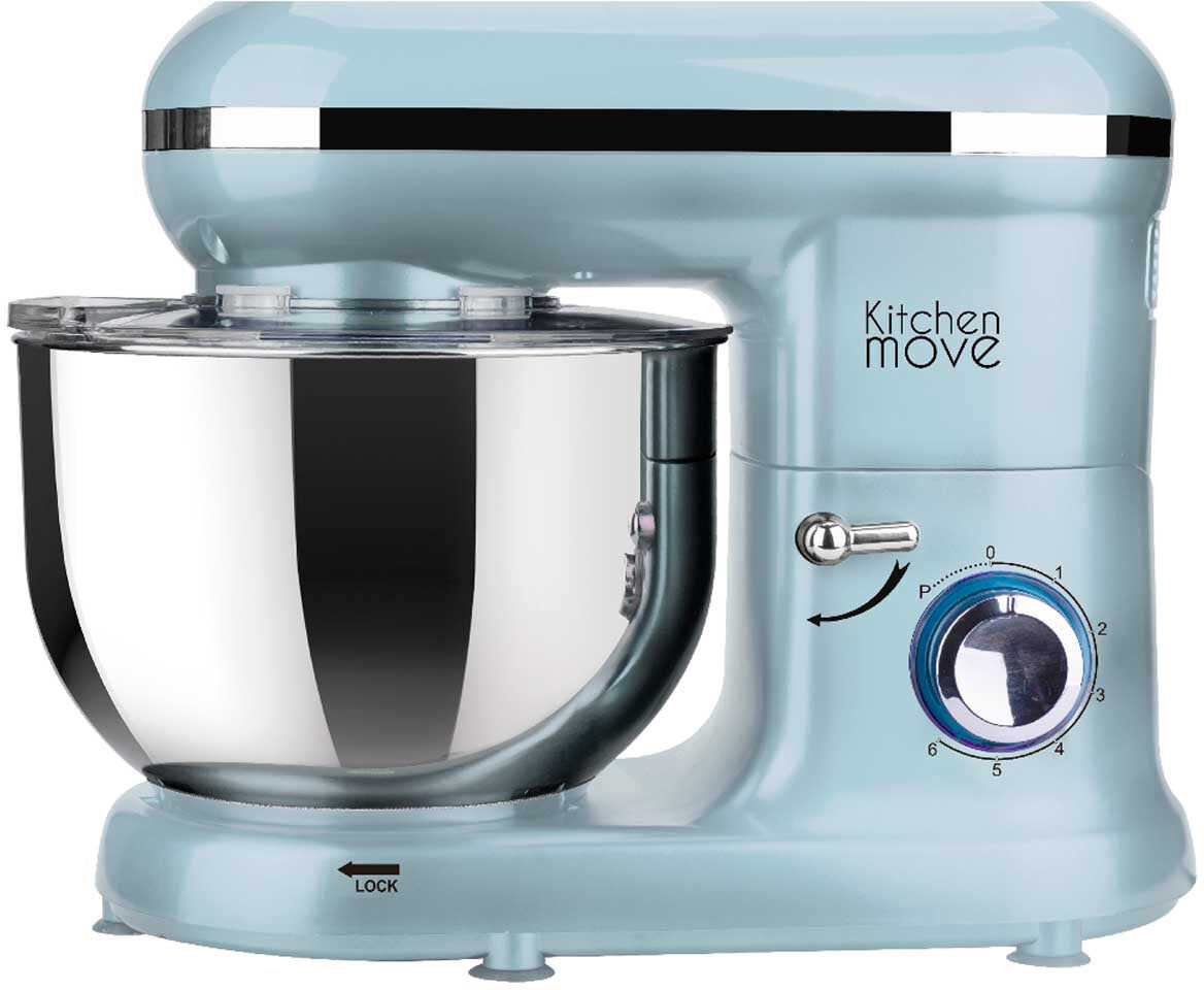 Kitchen Move Robot patissier multifonction Plastique Bleu 1500W Bleu 38x22x29cm