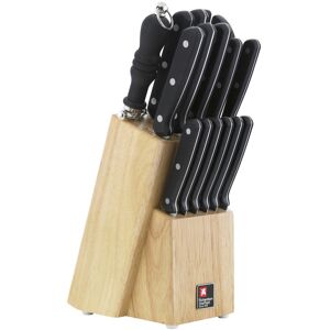 Richardson Sheffield Bloc 15 couteaux de cuisine Noir 36x13x21cm