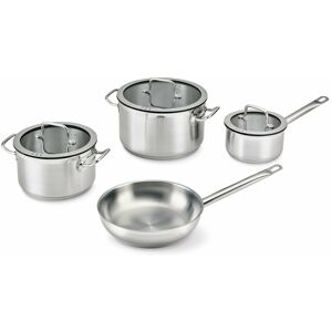 BergHoff Batterie de cuisine en acier 7 pcs hotel downdraft Argent 56x19x34cm