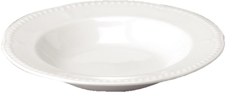 materiel chr pro Lot de 24 bols à soupe en porcelaine blanche D 23 cm Blanc 0x0cm