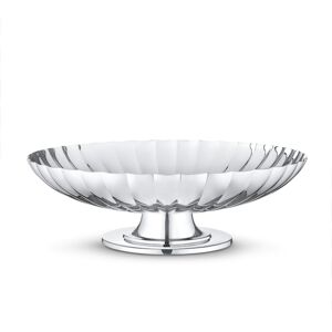 Georg Jensen Bol avec socle en acier D28cm Argent 28x8x28cm