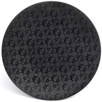 Medard de Noblat Coffret 6 assiettes plates D27cm Noir 27x0x27cm - Publicité Medard de Noblat Coffret 6 assiettes plates D27cm Noir 27x0x27cm - Publicité