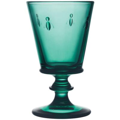 La Rochére Lot de 6 verres à vin émeraude Vert 9x14x9cm - Publicité La Rochére Lot de 6 verres à vin émeraude Vert 9x14x9cm - Publicité