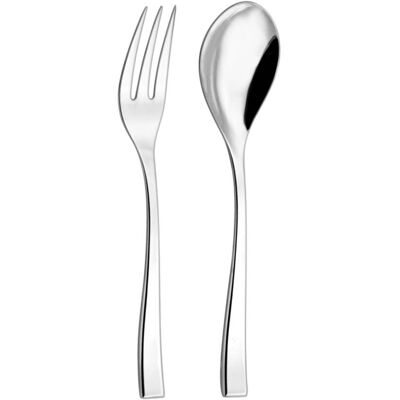 Set de 2 Couverts à salade Couzon - Acier inoxydable 18/10 - Publicité Set de 2 Couverts à salade Couzon - Acier inoxydable 18/10 - Publicité
