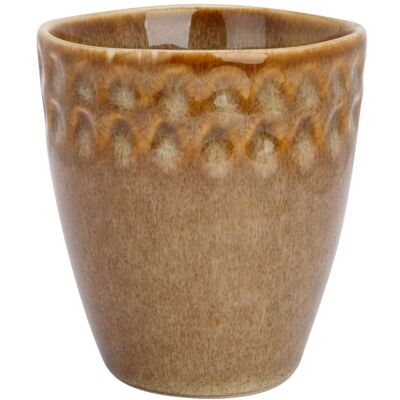 Cosy & Trendy Lot de 12 Tasses en Grès, Marron, 17 Cl Marron 7x8x7cm - Publicité Cosy & Trendy Lot de 12 Tasses en Grès, Marron, 17 Cl Marron 7x8x7cm - Publicité