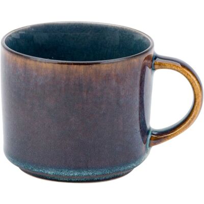 Cosy & Trendy Lot de 6 Tasses à Café en Porcelaine, Bleu, 22 Cl Bleu 8x7x11cm - Publicité Cosy & Trendy Lot de 6 Tasses à Café en Porcelaine, Bleu, 22 Cl Bleu 8x7x11cm - Publicité
