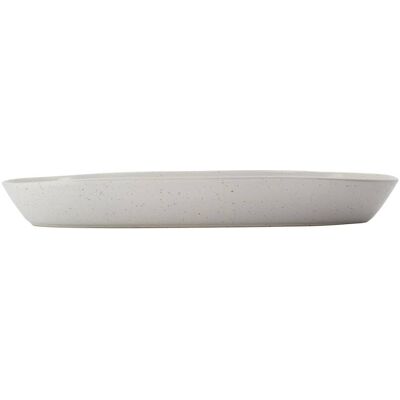 Plat de service House Doctor Pion - Gris/Blanc - 38cm - Publicité Plat de service House Doctor Pion - Gris/Blanc - 38cm - Publicité