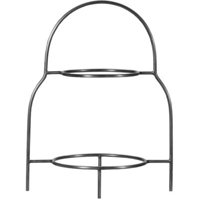 house doctor Support plat en acier inoxydable gris Gris 17x32x25cm - Publicité house doctor Support plat en acier inoxydable gris Gris 17x32x25cm - Publicité