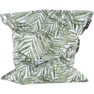 Jardindeco Maxi coussin imprime interieur exterieur 110 x 130 cm palmeraie Vert 110x0x130cm