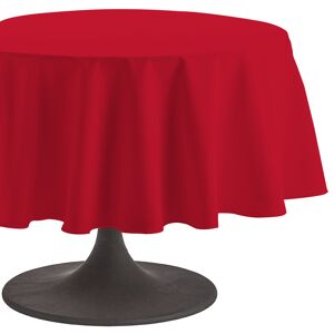 Coucke Nappe en coton traitee teflon cerise 235x235 Rouge 235x0x235cm