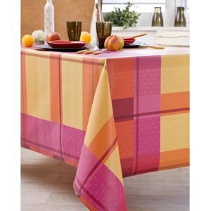 Nydel Nappe en coton enduit PVC framboise 160x350 cm Jaune 350x0x160cm