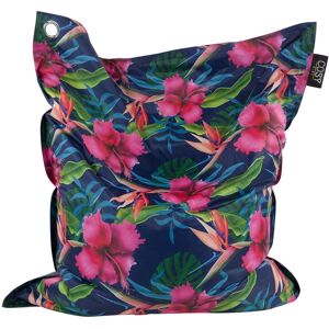 Jardindeco Maxi coussin imprime interieur exterieur 110 x 130 cm esmeralda Multicolore 110x0x130cm