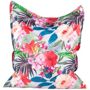 Jardindeco Maxi coussin imprime interieur exterieur 140 x 180 cm imprime bali Rose 140x0x180cm