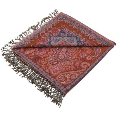Madura Plaid en laine rouge 140x200 cm Rouge 140x200cm - Publicité Madura Plaid en laine rouge 140x200 cm Rouge 140x200cm - Publicité