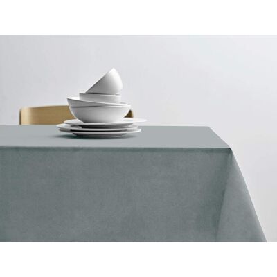 Sodahl Nappe en lin sage Vert 160x0x160cm - Publicité Sodahl Nappe en lin sage Vert 160x0x160cm - Publicité