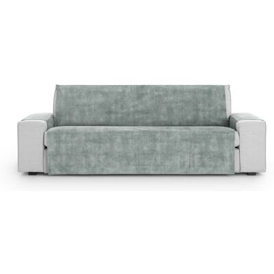 Eysa Housse de canapé 3 places pratique gris 115 cm Gris 155x100x220cm - Publicité Eysa Housse de canapé 3 places pratique gris 115 cm Gris 155x100x220cm - Publicité