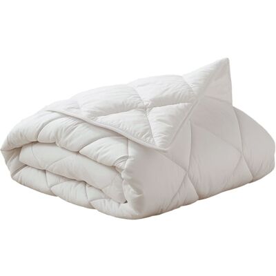 Toison d'Or Couette microfibre - légère 220x240 cm Blanc 240x0x220cm - Publicité Toison d'Or Couette microfibre - légère 220x240 cm Blanc 240x0x220cm - Publicité