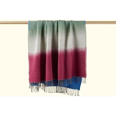 Madura Plaid en laine multicolore 130x180 cm Multicolore 130x180cm - Publicité Madura Plaid en laine multicolore 130x180 cm Multicolore 130x180cm - Publicité
