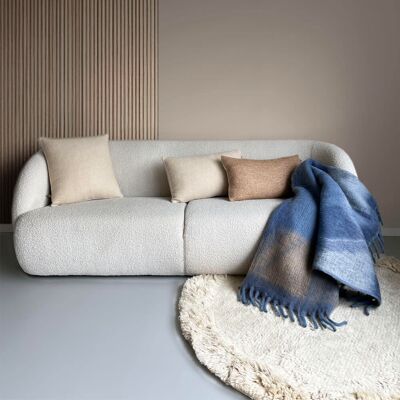 Malagoon Plaid recyclé blue tendre 125x150 Bleu 150x0x125cm - Publicité Malagoon Plaid recyclé blue tendre 125x150 Bleu 150x0x125cm - Publicité