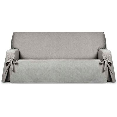 Eysa Housse de canapé hydrofuge 3 places avec rubans beige-gris 170-230 cm Beige 230x110x100cm - Publicité Eysa Housse de canapé hydrofuge 3 places avec rubans beige-gris 170-230 cm Beige 230x110x100cm - Publicité