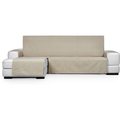 Eysa Housse de canapé hydrofuge en l gauche lin 290 cm Taupe 290x110x100cm - Publicité Eysa Housse de canapé hydrofuge en l gauche lin 290 cm Taupe 290x110x100cm - Publicité