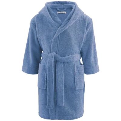 Anne de Solène Peignoir enfant coton agapanthe 6/8 a Bleu 71x0x1cm - Publicité Anne de Solène Peignoir enfant coton agapanthe 6/8 a Bleu 71x0x1cm - Publicité