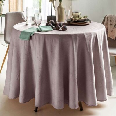 Becquet Nappe en polyester rose vieux rose 180x285cm Rose 285x1x180cm - Publicité Becquet Nappe en polyester rose vieux rose 180x285cm Rose 285x1x180cm - Publicité