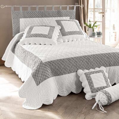 Becquet Plaid en coton blanc 150x150cm Blanc 150x1x150cm - Publicité Becquet Plaid en coton blanc 150x150cm Blanc 150x1x150cm - Publicité