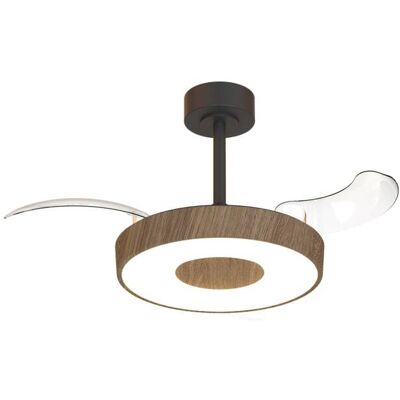 Marque Modèle - Ventilateur réversible & Lumière LED dimmable - Plafonnier - Publicité Marque Modèle - Ventilateur réversible & Lumière LED dimmable - Plafonnier - Publicité