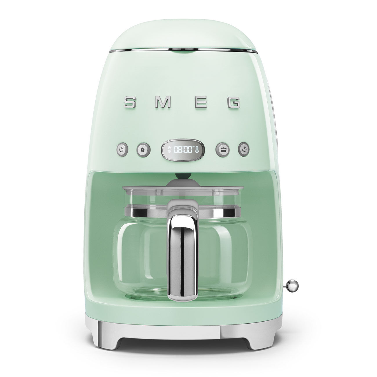 Smeg Machine à café filtre 1,4 l d'eau vert en inox H36.1 Vert 26x36x25cm