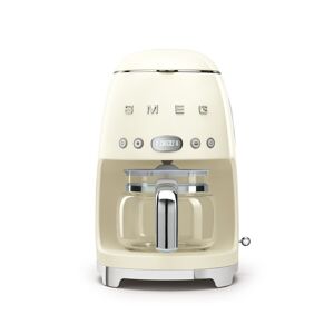 Smeg Machine à café filtre 1,4 l crème en inox beige Beige 26x36x25cm - Publicité