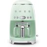 Smeg Machine à café filtre 1,4 l d'eau vert en inox H36.1 Vert 26x36x25cm