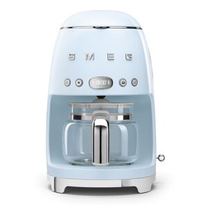 Smeg Machine à café filtre 1,4 l bleu en inox