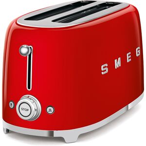 Smeg Grille pain 2 fentes rouge en inox H24.8 Rouge 22x25x37cm