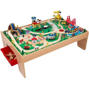 KidKraft Table circuit train Orange 87x36x124cm