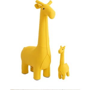 Crochetts Pack peluches girafes de algodón 100% jaune Jaune 33x90x128cm