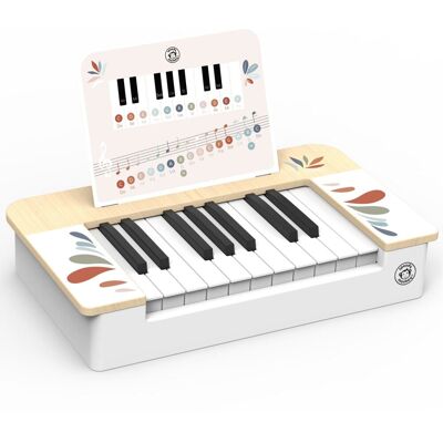 Speedy Monkey Piano jouet Blanc 28x8x24cm - Publicité Speedy Monkey Piano jouet Blanc 28x8x24cm - Publicité