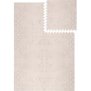 ToddleKind Tapis puzzle en mousse bébé beige 180x120 Taupe 120x1x180cm