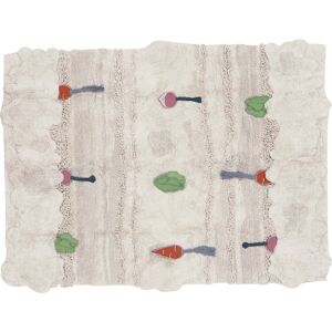 Lorena Canals Tapis d'activités enfant texturé beige 120x160cm Beige 160x0x120cm