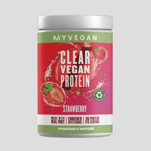 Myvegan Clear Vegan Protein - 40servings - Fraise - Publicité