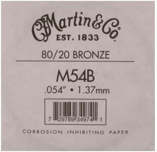 MARTIN 054 CORDE FOLK BRONZE 80/20 .054