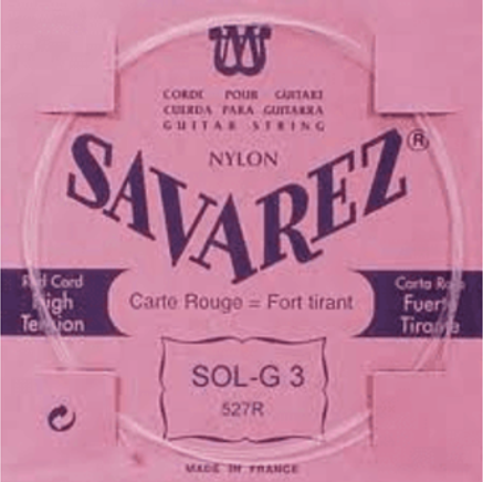 SAVAREZ 527R SOL 3 FILE METAL ROUGE FORT TIRANT